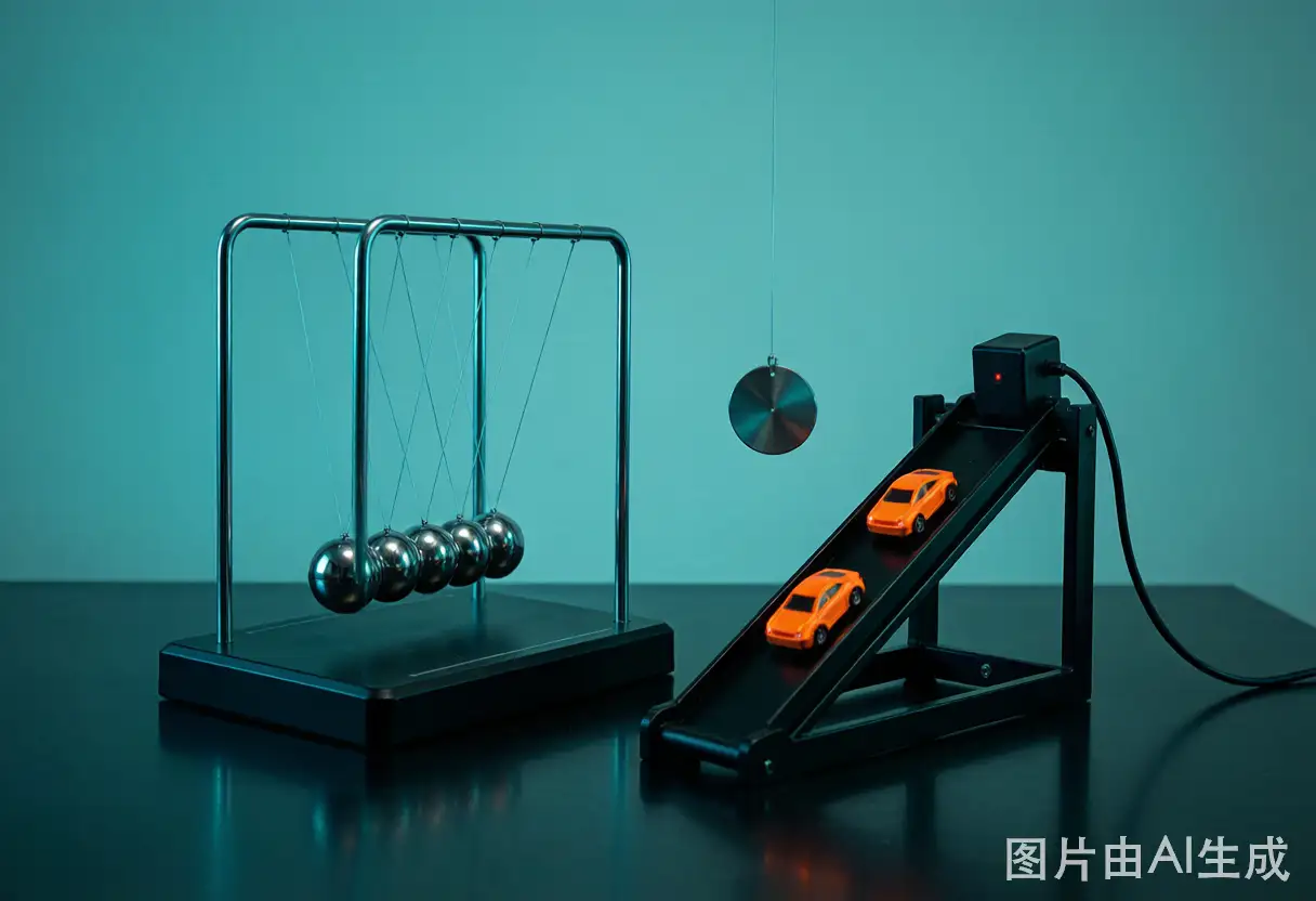 力学：牛顿摆与运动